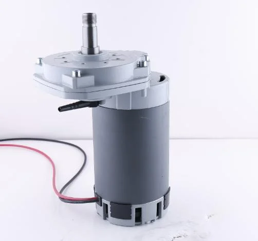 1500RPM Ground Washing Machine Brush Motor Optional Shaft Options: Threaded/milled Flat/with Water Outlet Pipe