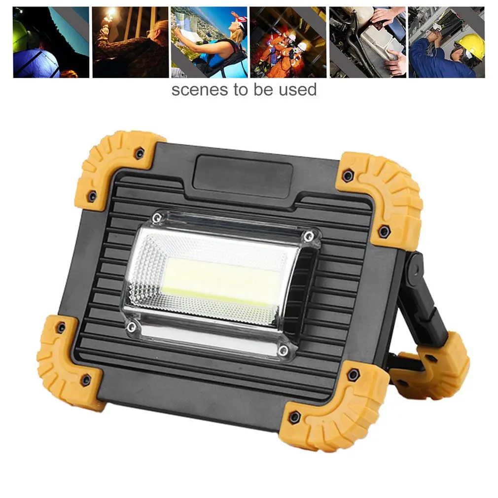 LED Portable Spotlight LED Work Light Rechargeable 18650 Battery For Hunting Camping LED Flashlight Outdoor Light LL-811