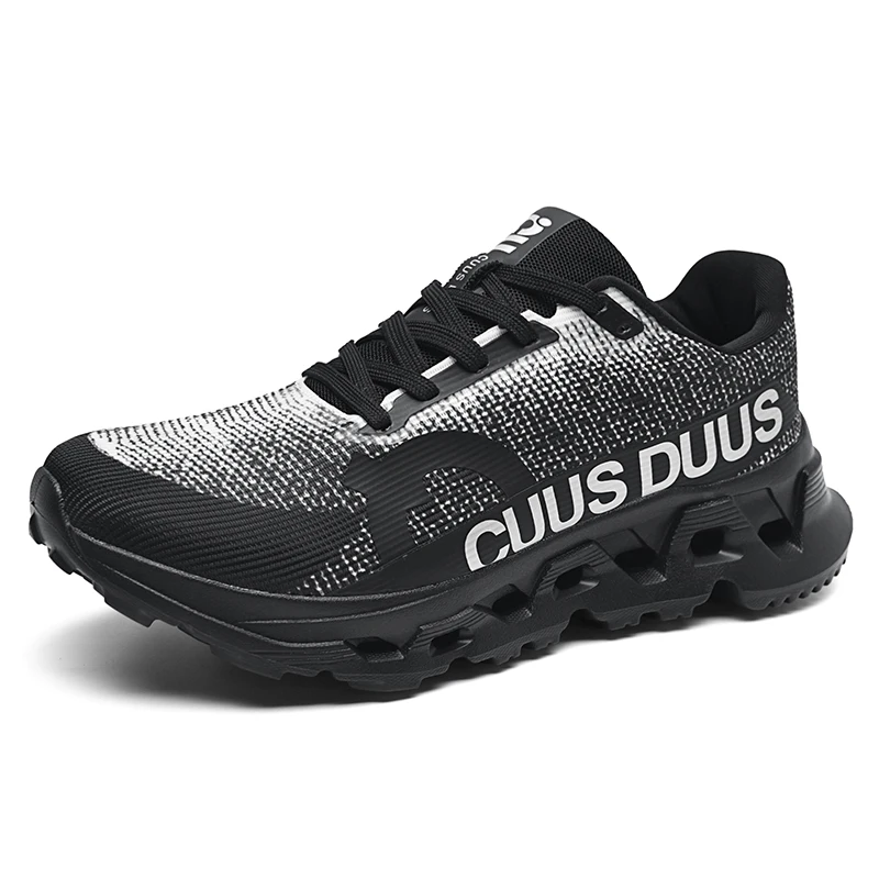 

Male Cushioning Sneakers NonSlip Casual Sports Shoes Lightweight Men's Walking Running Shoes Hhollow Design Large Size 39-45