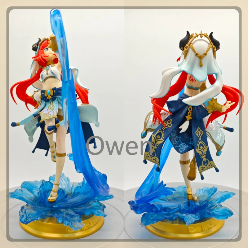 لعبة الهاتف المحمول أنيمي جينشين تأثير عالم التنجيم منى ميجيستوس أرقام مثير نيلو عمل أرقام 23 سنتيمتر البلاستيكية جمع عيد ميلاد اللعب