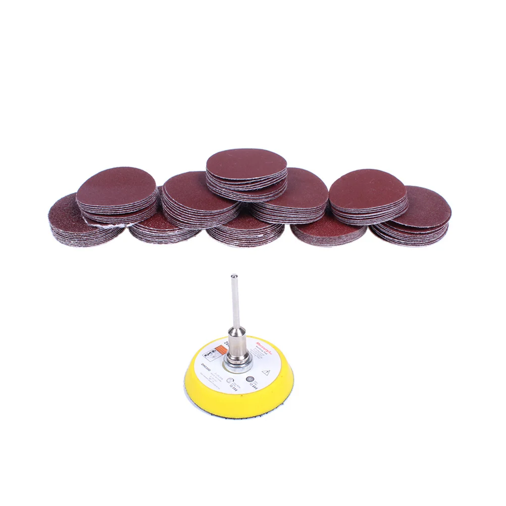 

100Pcs Round Sanding Discs Non-Woven Abrasive Pads Moisture Resistant for Cleaning Blending Finishing Deburring 2 Inch Sandpaper