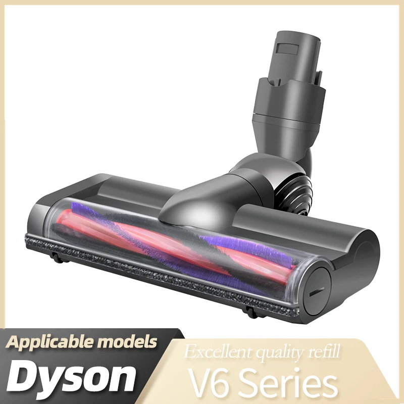 Вакуумные насадки для пылесосов серии Dyson V6, насадка для паркетного пола, мягкий ролик, сменная насадка для щетки