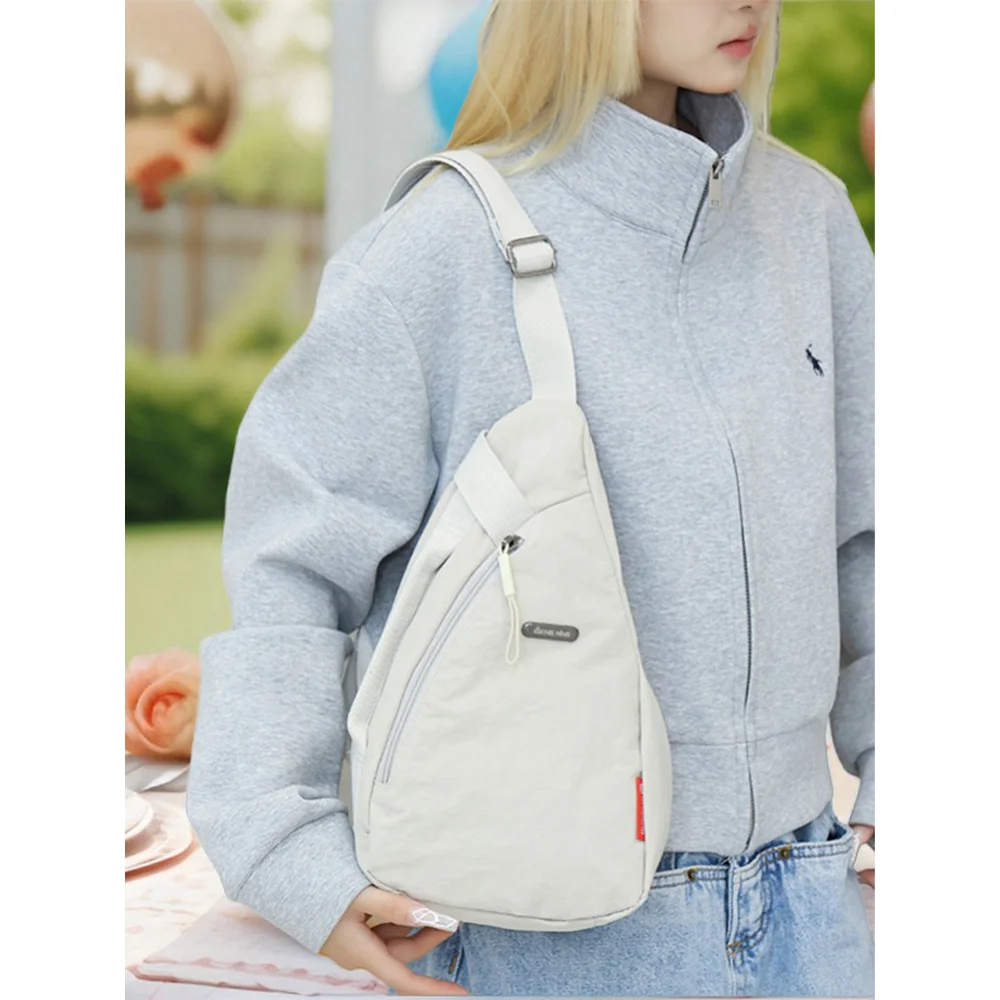 Bolso de ciclismo informal y versátil para hombre y mujer, bandolera para teléfono móvil, marca de moda y Simple