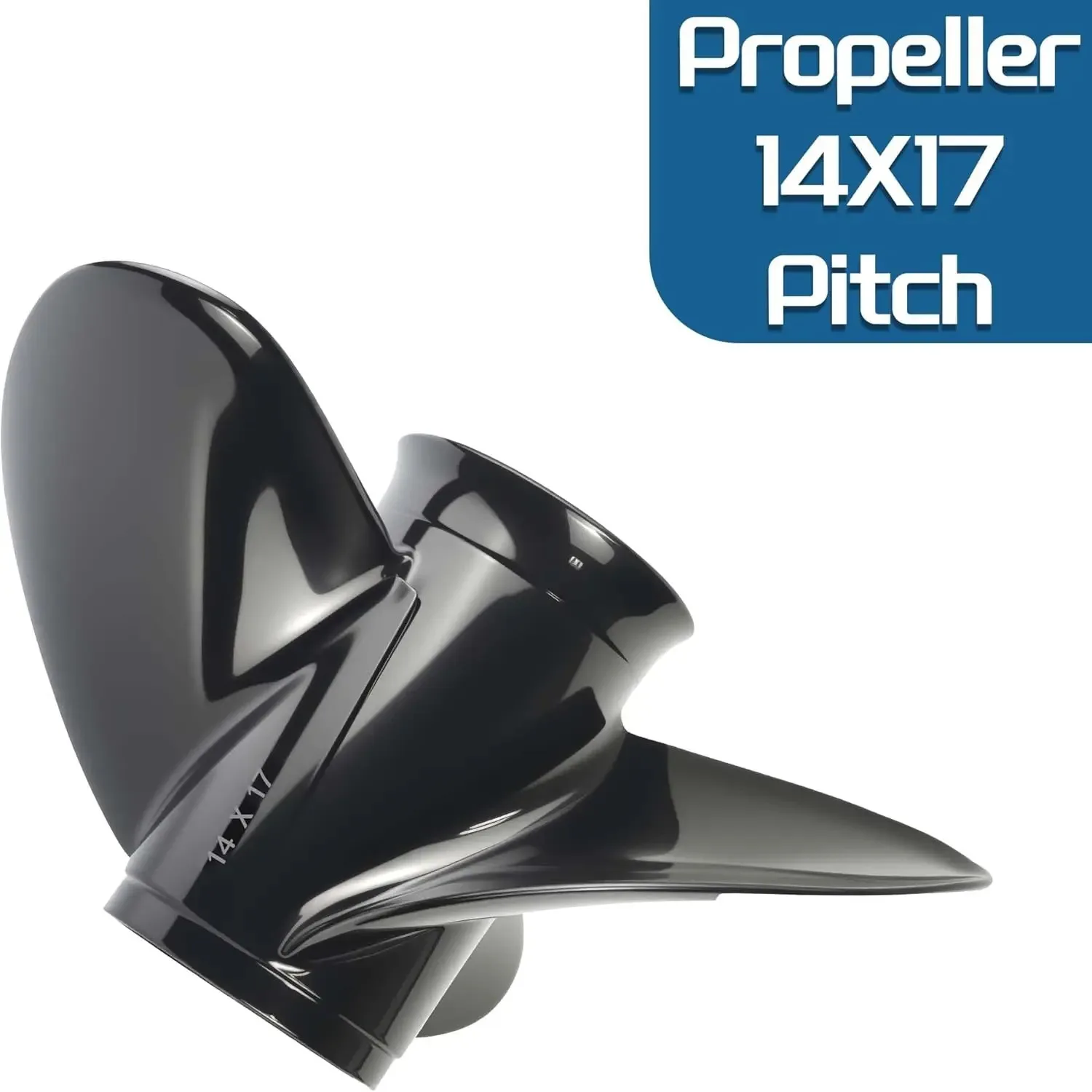 58100-90J01-019 Propeller 14X17 Pitch for Suzuki 4 Stroke Outboard DF70 DF80 DF90 DF100 DF115 DF140 RH 15 Spline Tooth