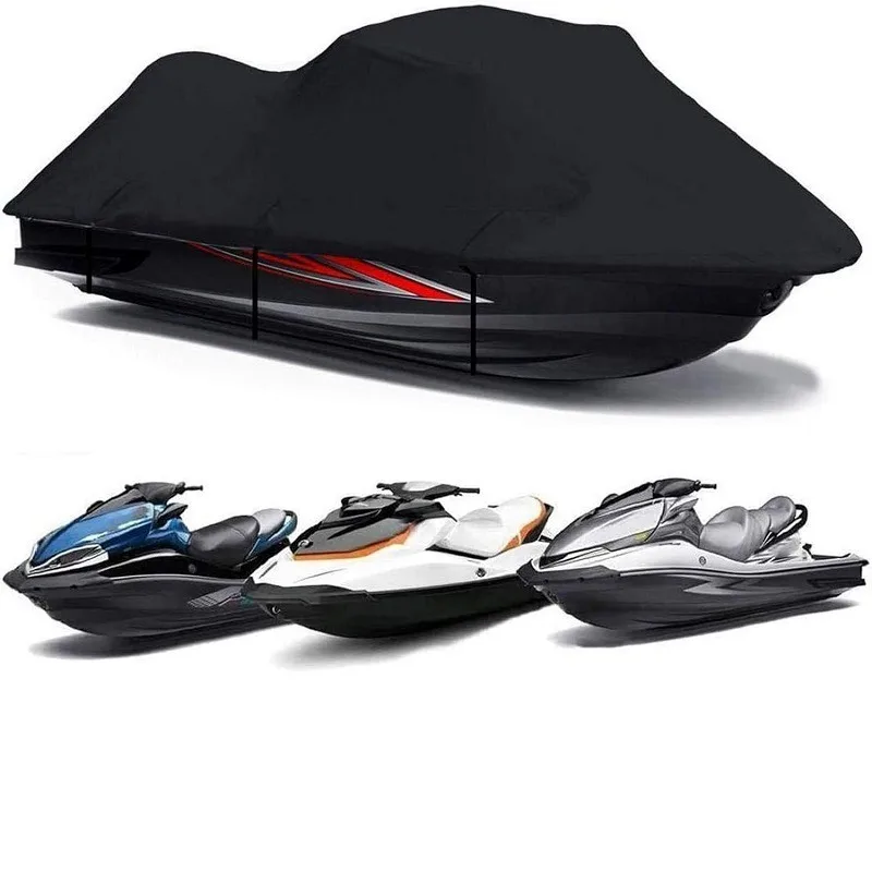 

Outdoor Jet Ski Waterproof Cover 210D Dust Cover Marine Grade UV Protection for Seadoo Yamaha Kawasaki Waverunner Polaris