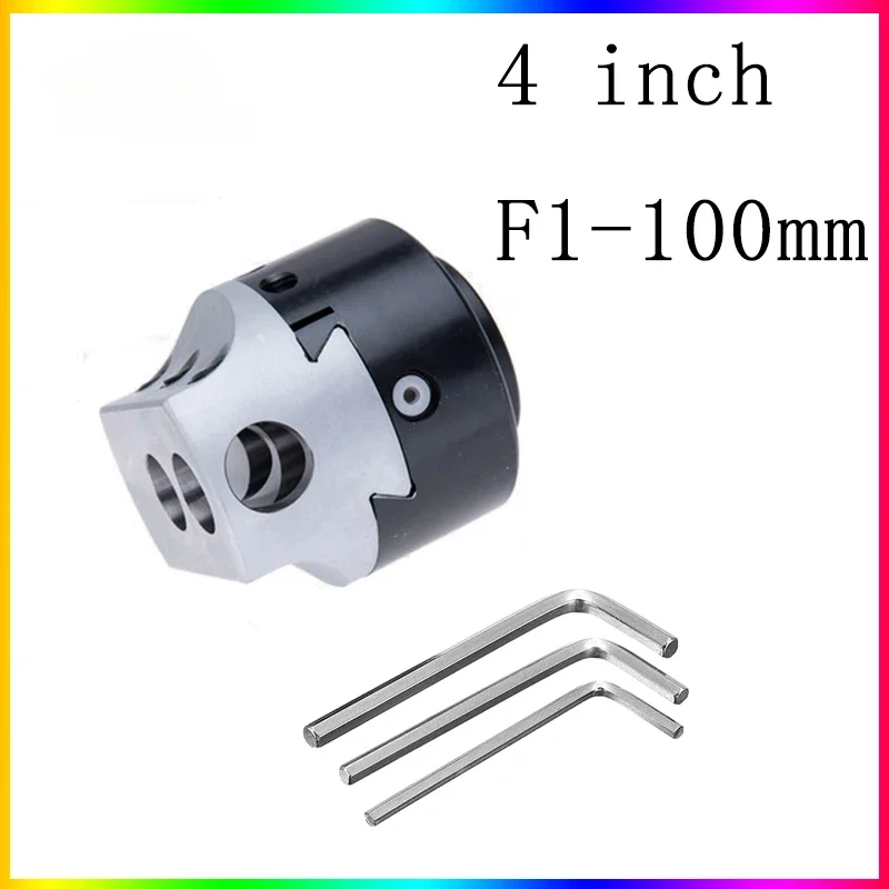

Буровая головка типа F1 для токарного станка, 4 дюйма, 100 мм, 25 мм, держатель сверлильного станка для MT2, MT3, R8, инструменты для фрезерных станков с шестигранным ключом