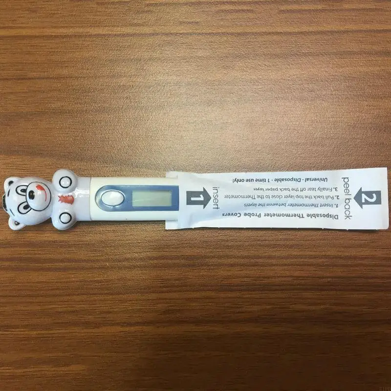 E1PD Thermometer Probe Covers 100 Packs Universal and Disposable Probe Cover for Digital Thermometer for Accurate Sanitary