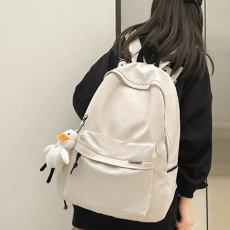 Large Capacity Travel Backpack For Men And Women Simple Leisure Travel Junior High School Student Backpack For College Students