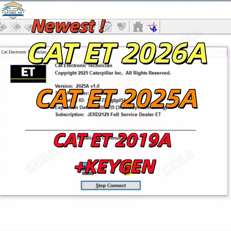 2026 Newest Cat ET 2026A and 2025A and 2019A with kgygen Diagnostic Software for Engine Diagnostics Remote Installation