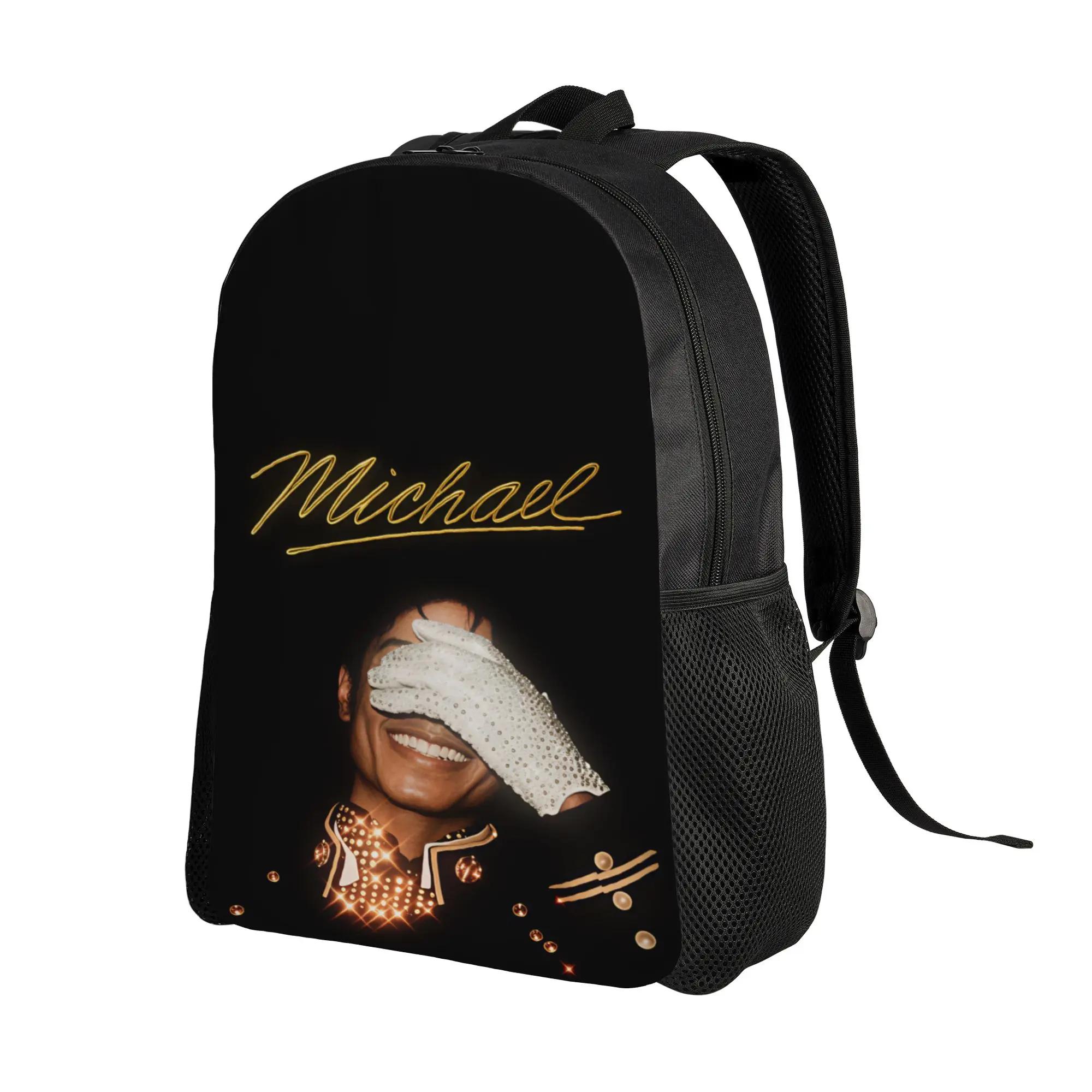 Michael Jackson Backpack  Women Men Polyester Travel Backpacks Breathable Fashion School Bags Rucksack