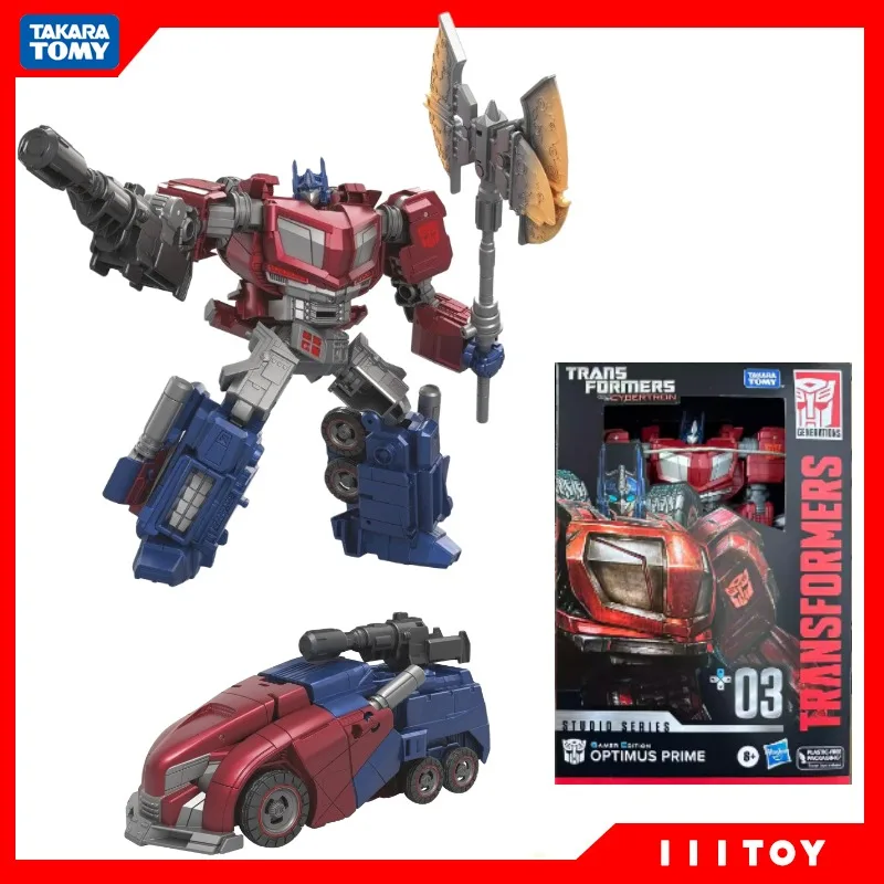 

В наличии Трансформеры серия для студийной игры 03 Voyager SS GE 03 Optimus Prime робот экшн-фигурки коллекционные подарки