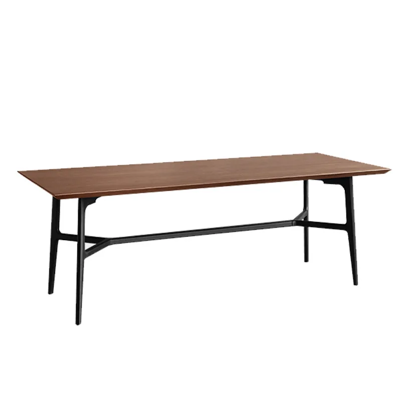

North American black walnut light luxury modern Italian one-piece dual-purpose retro simple