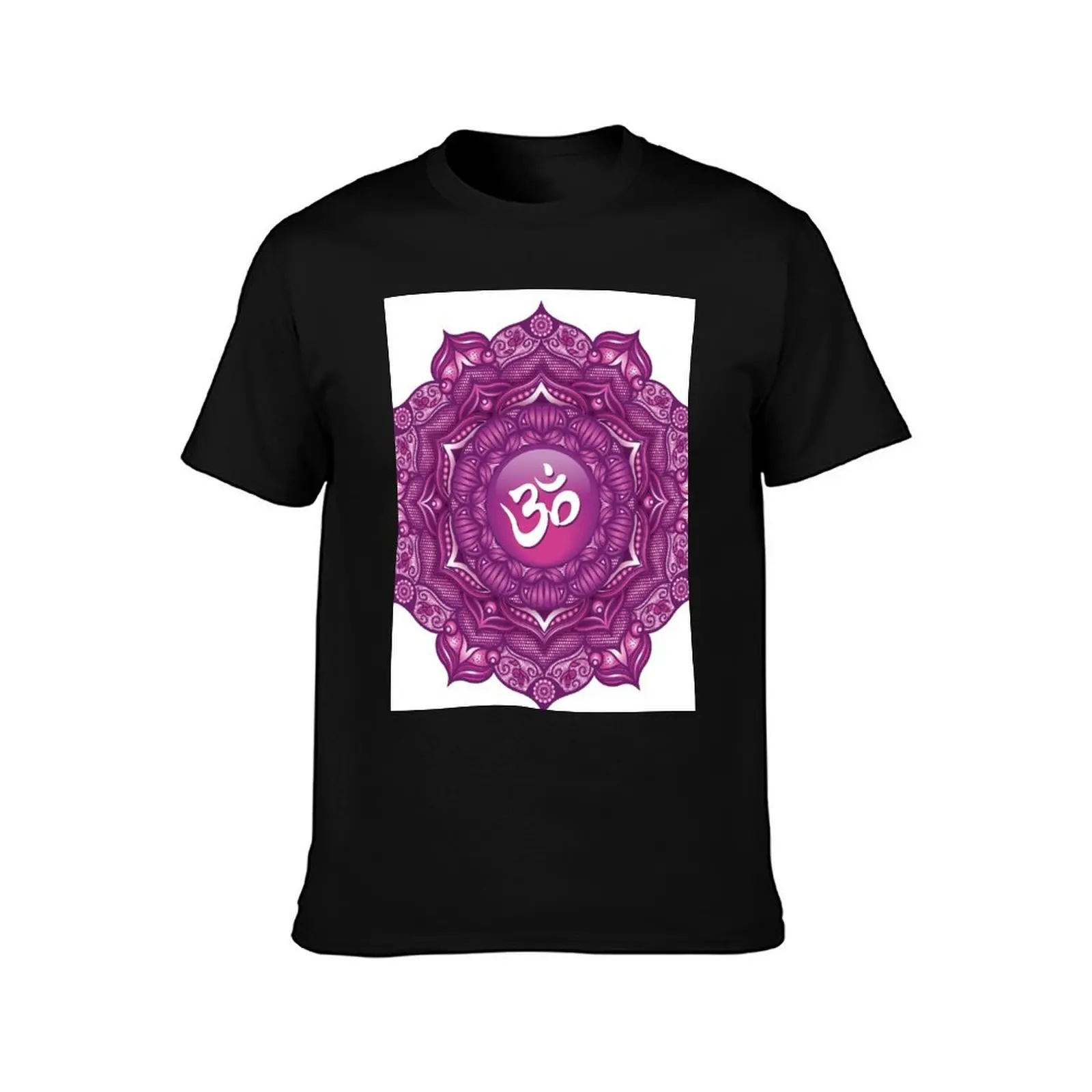 Crown Chakra Mandala - 02 OWBG T-Shirt new edition shirts graphic tees oversized outfits for men