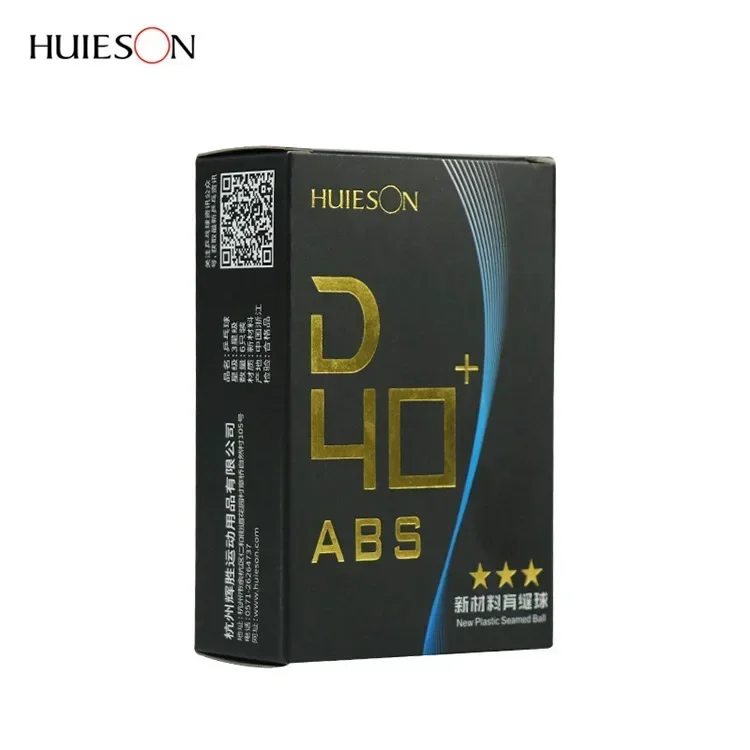 高度なター3つ星の卓球、白いキット、プロのプラスチックスポーツ、綿棒素材、d40 mm、ロット