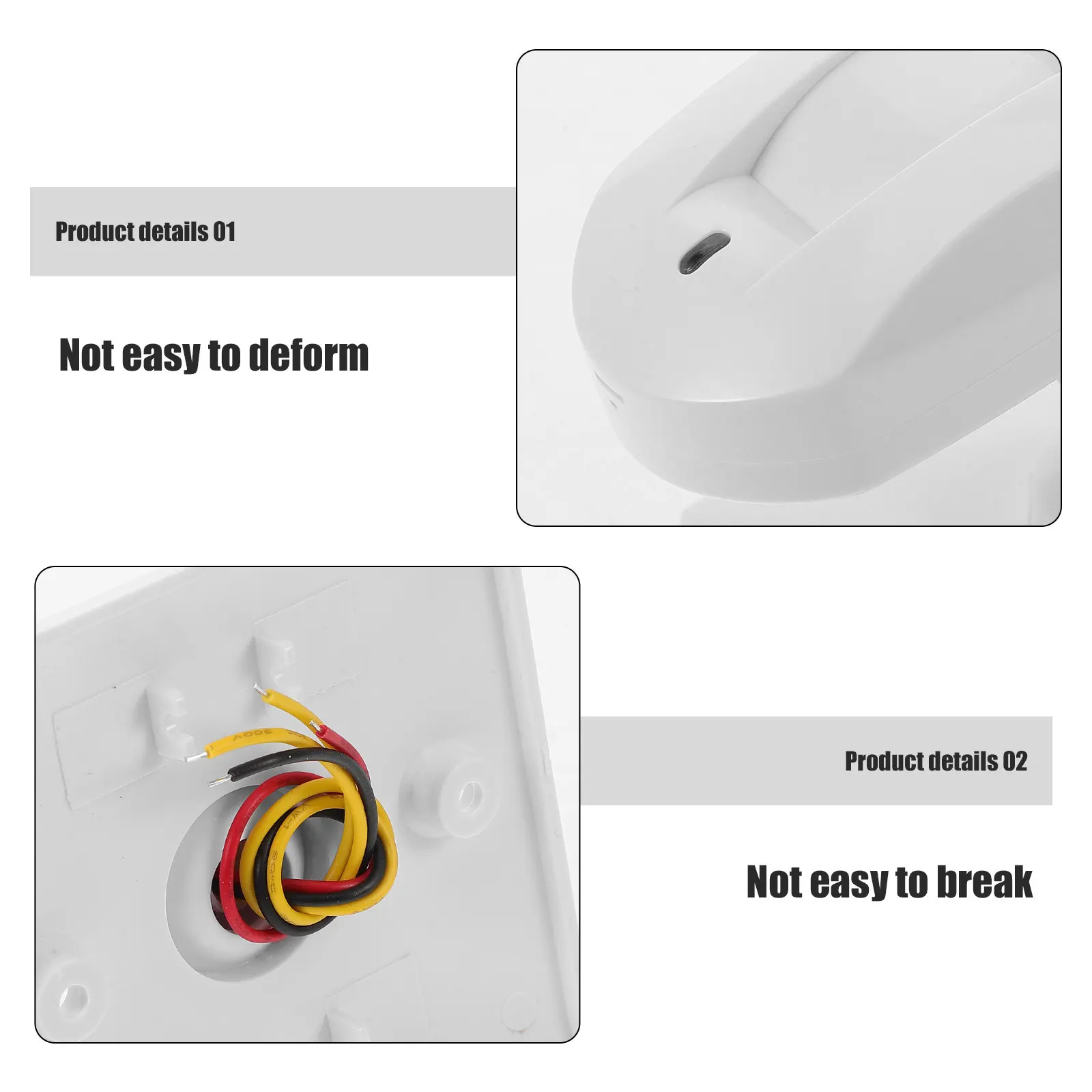 Infrared Alarm Advanced Remote Detection Linkage Security Device for Residential Commercial Office Use Indoor Movement