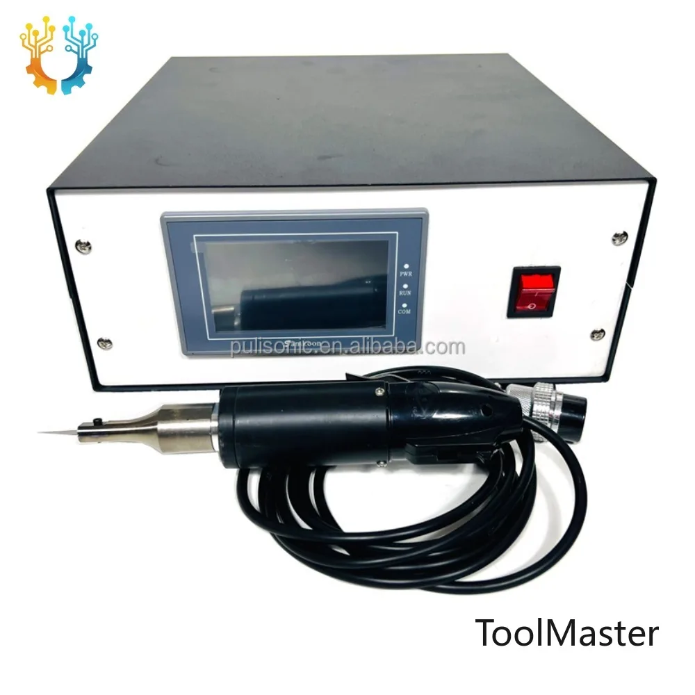 【2026】Hand Push Type 35KHz Ultrasonic Cutter 110V 500W For Professional Textile Fabric Slicing