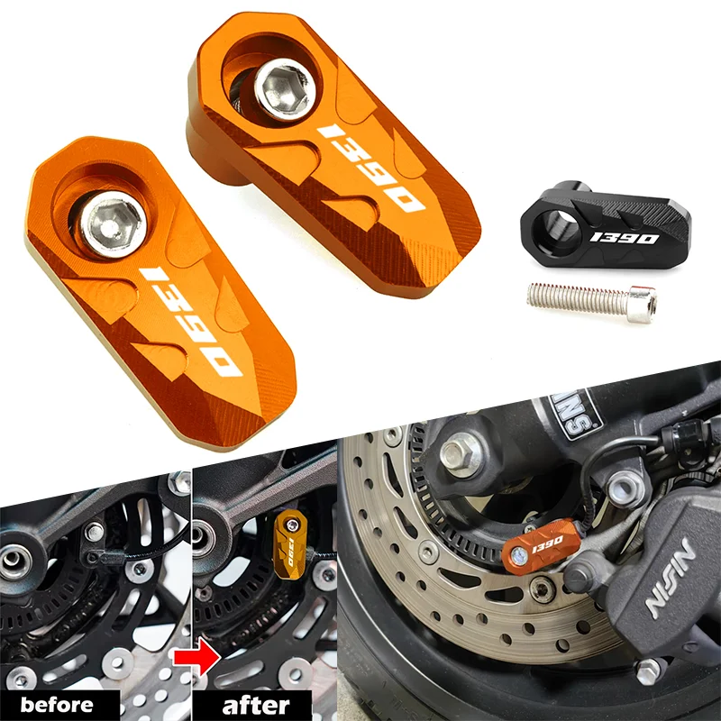 

Motorcycle Accessories CNC Rear Wheel ABS Sensor Protection Guard Cover Fit For KTM Duke 1390 Super R DUKE 1390 Super R EVO 2023