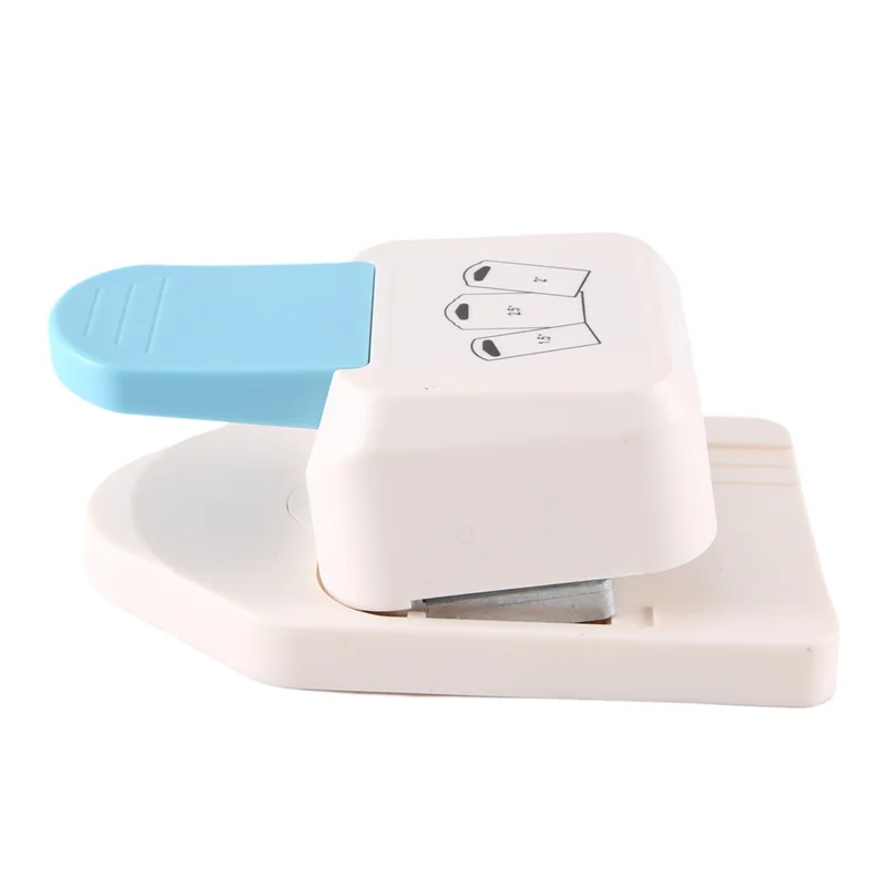 AED5-Craft Tag Punch 3 em 1 Craft Tag Punch Gift Tag Paper Punch 1.5/2/ 2.5 polegadas Craft Puncher