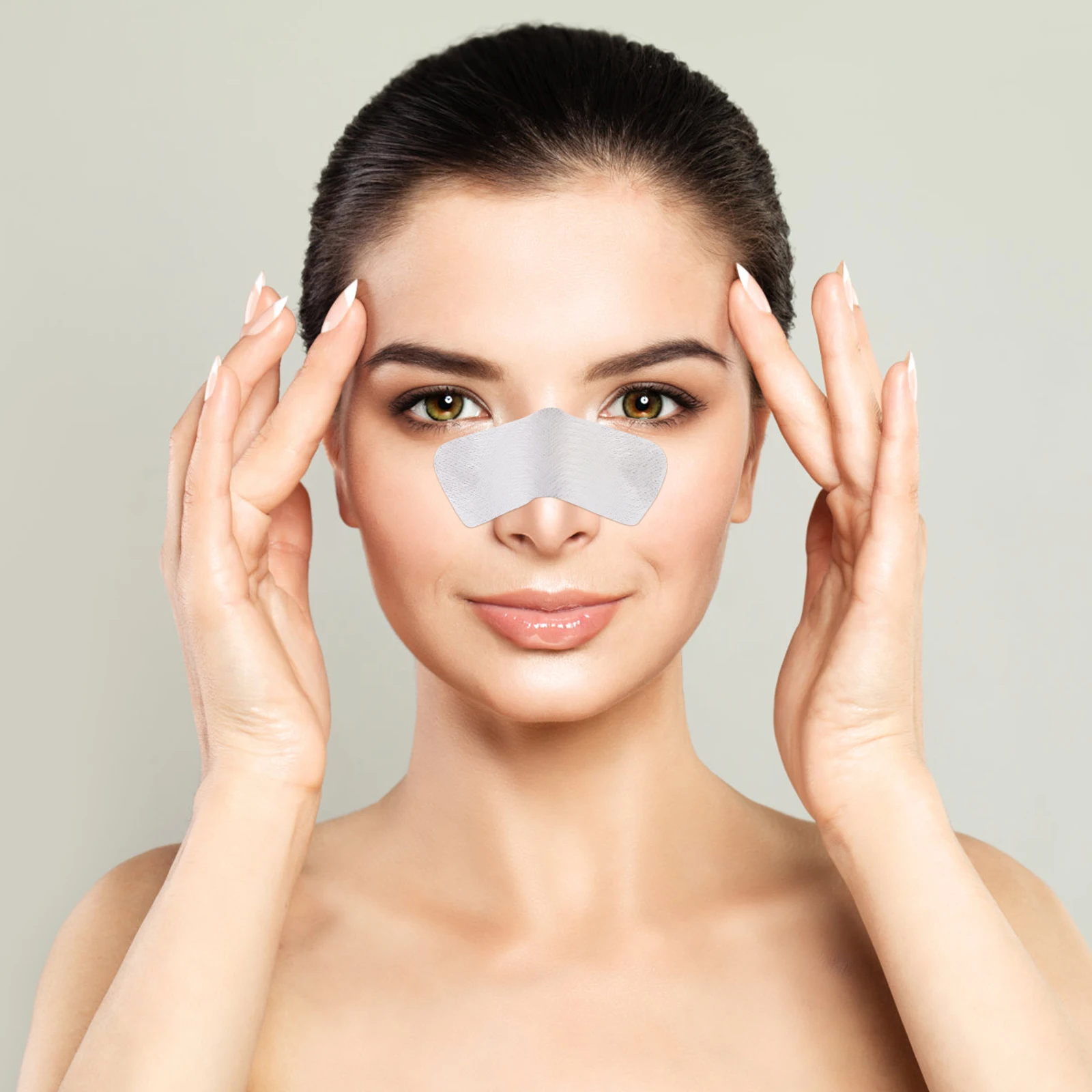 

80pcs Silk Nasal Mask Paper Comfortable Disposable Strips Portable Nose Membrane Cleaning Supplies for Blackheads Skin Care