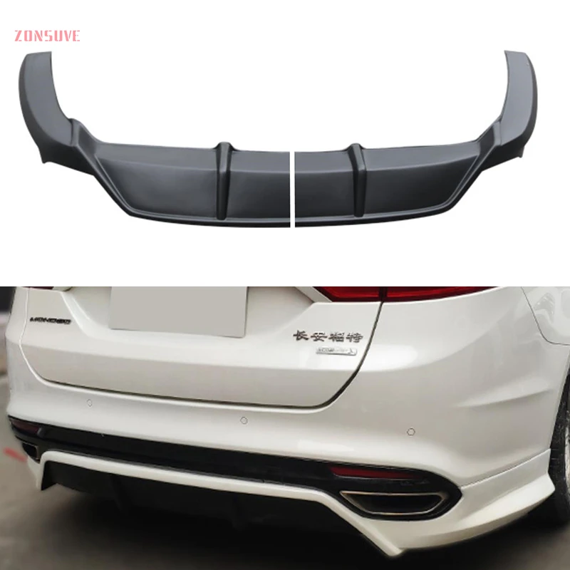 

For Ford Mondeo Fusion 2013--2016 Year Rear Bumper Lips Body Kit Accessories 2 Pcs