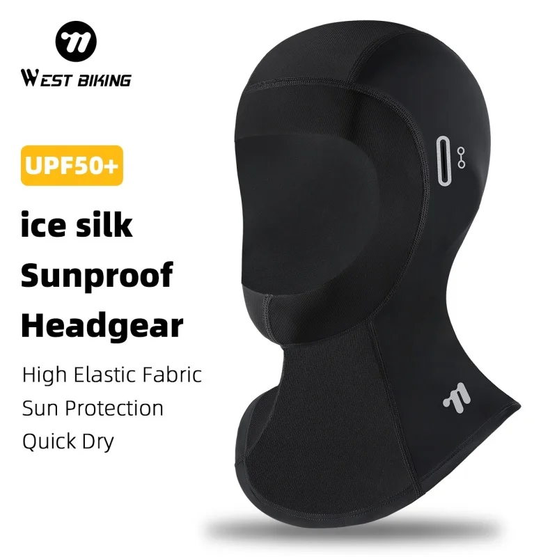 

Motorcycle Bicycle Riding Face Mask Ice Silk Breathable Full Face Cover Balaclava Hat Scarf Hood for Cycling Windproof