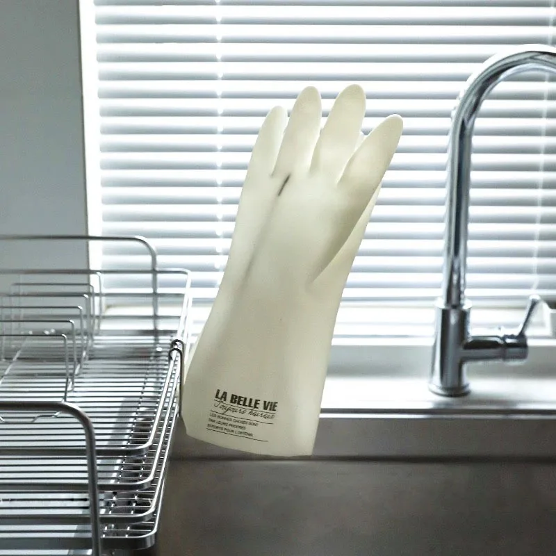 Kitchen Glove Drying Rack with Cup Hooks, Stainless Steel Drain Storage Organizer, Multifunctional Kitchen Utensil Drying Tool