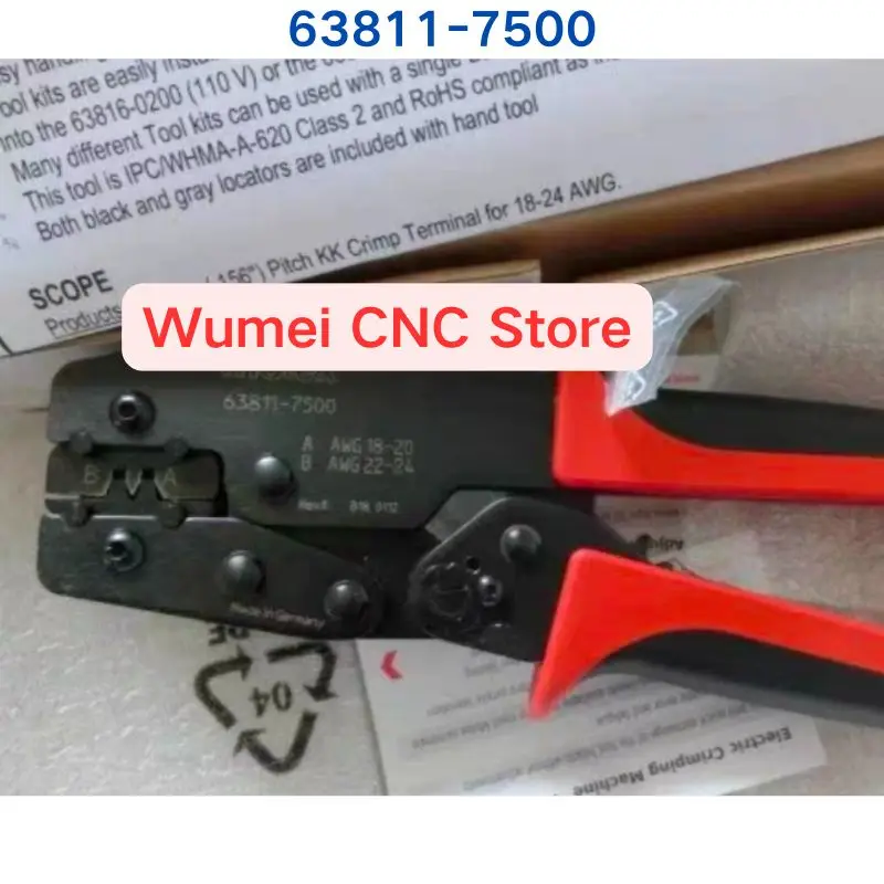 Brand new inventory Manual wire crimping pliers 63811-7500