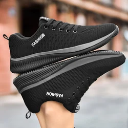 Męskie buty w stylu casual sznurowane męskie buty lekkie wygodne oddychające trampki do chodzenia Tenis masculino Zapatillas Hombre