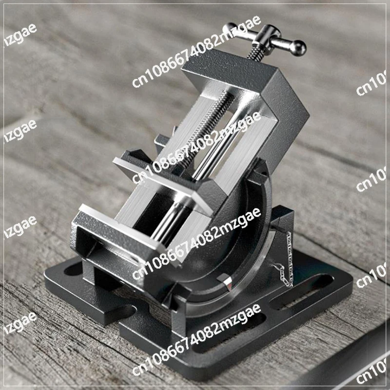 3 inch/4 inch Tilting Rod Angle Flat Nose Pliers Tilt Drill Press Bench Vise Bench Drill Fixture Vise