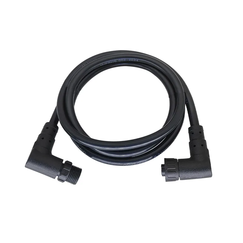 M12 2/3/4/5/6/8 Pin Aviation Plug Connector Cable Waterproof Male to Female Extension Line Sensor Socket Elbow Head with Wire - Image 6