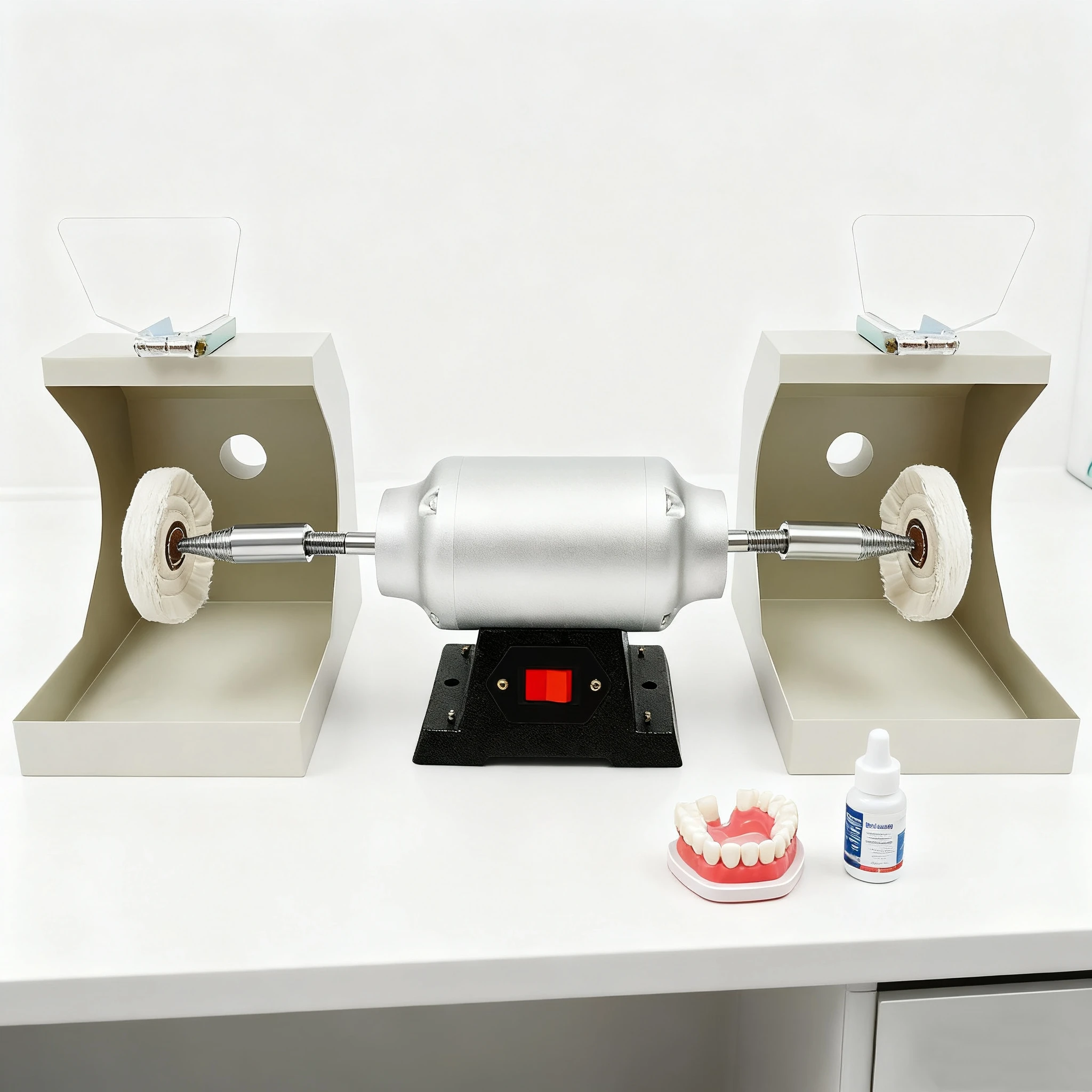 3000 دورة في الدقيقة مخرطة تلميع الأسنان آلة طاحونة الملمع معدات المختبرات عالية السرعة لطب الأسنان الاصطناعية وتلميع حلقة الماس