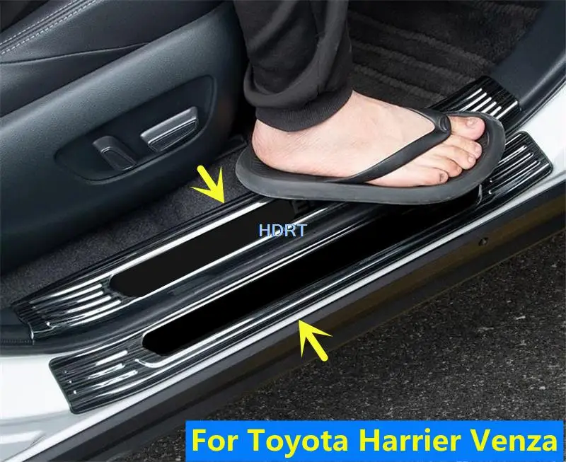 

Накладки на пороги для Toyota Harrier 2021 2022 2023