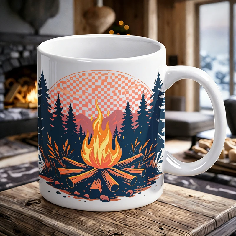 

Camping Adventure Woodland Campfire Edition Mother's Day printed Mug