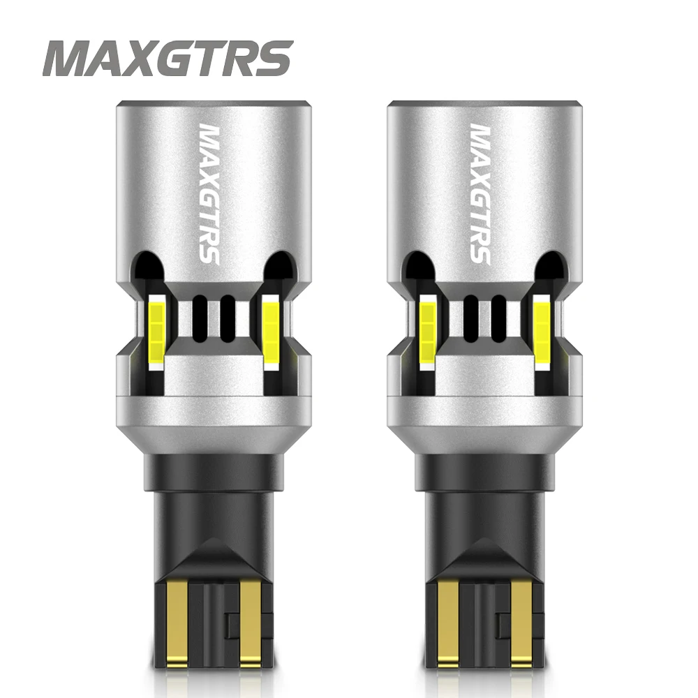 2x T15 W16W 912 921 LED Canbus Error Free No Hyper Flash LED Reverse Bulb Car Turn Signal Light Amber White
