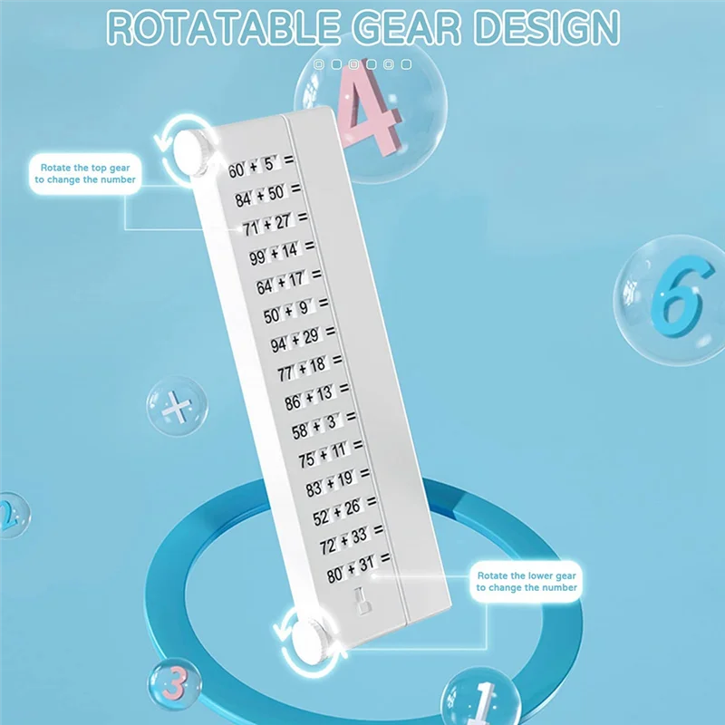 

5PCS Children Calculation Practice Pad Various Permutation And Combination For Practicing Children's For School