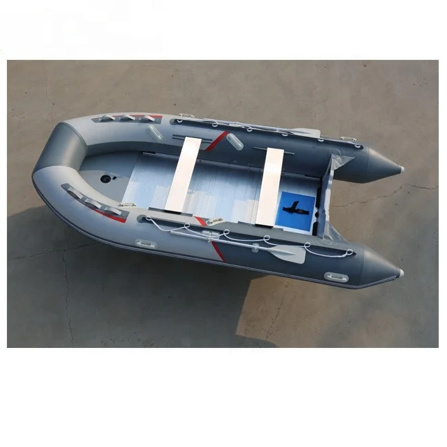 3.6m High Quality Inflatable PVC Dinghy High Speed Boat With Aluminum Floor