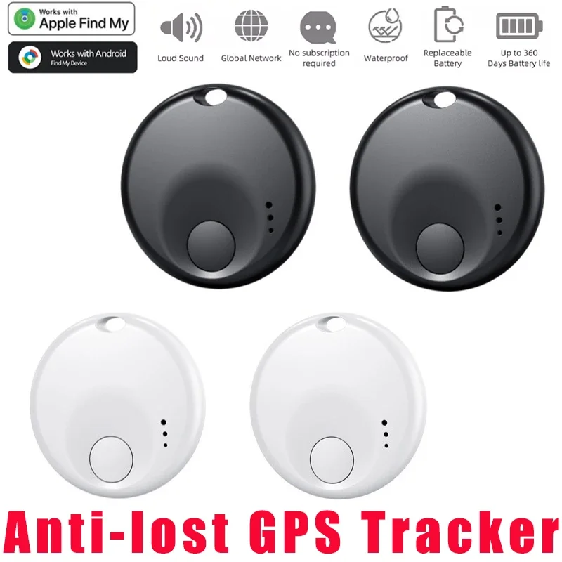 4 stks Bluetooth Zoeken Locator met Android Google Vind Mijn Apparaat Anti-verloren GPS Tracker Draagbare Alarm Tracker Smart Finder Werk