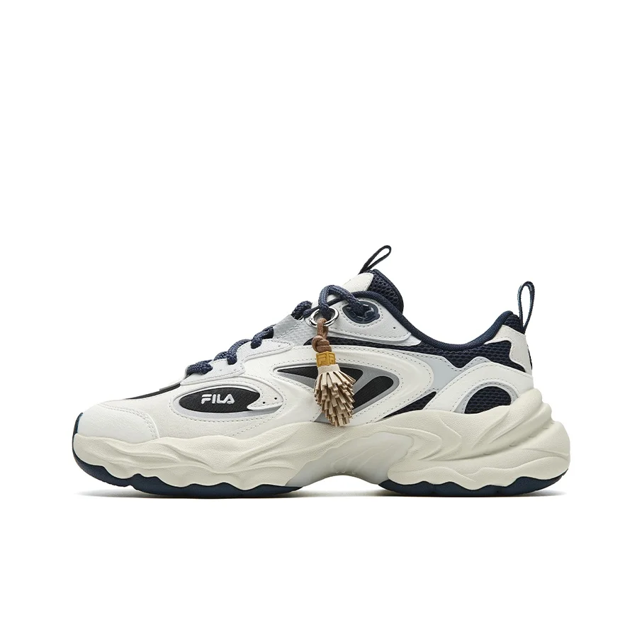 FILA PIGNA Chunky Sneakers Men's Low Top Azure Blue/White Marshmallow F12M632143FSM