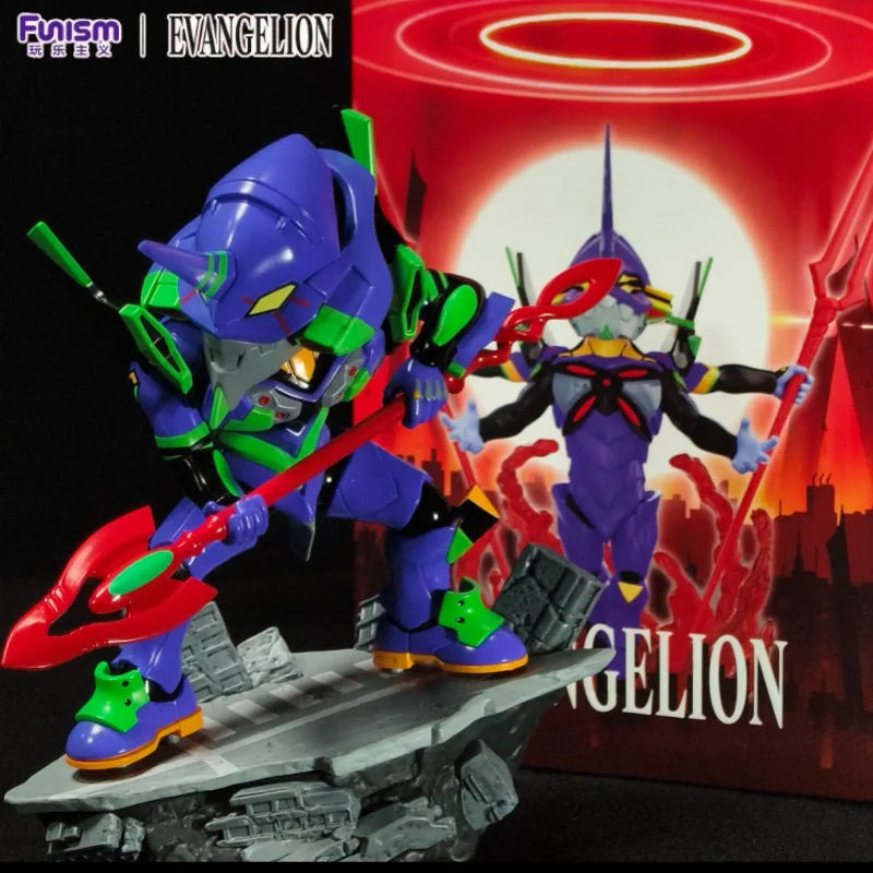 Funism Neon Genesis Evangelion Completion Project Series Vol.2 Official Genuine Blind Box Shinji Ikari Asuka Pvc Anime Figures view 5