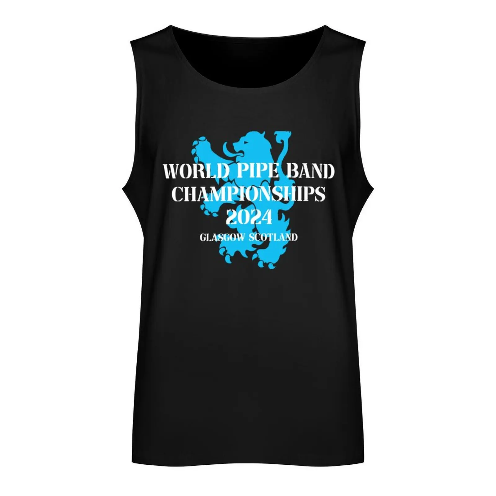 Rampant Lion Black Tank Top Men's gym t-shirts men clothes