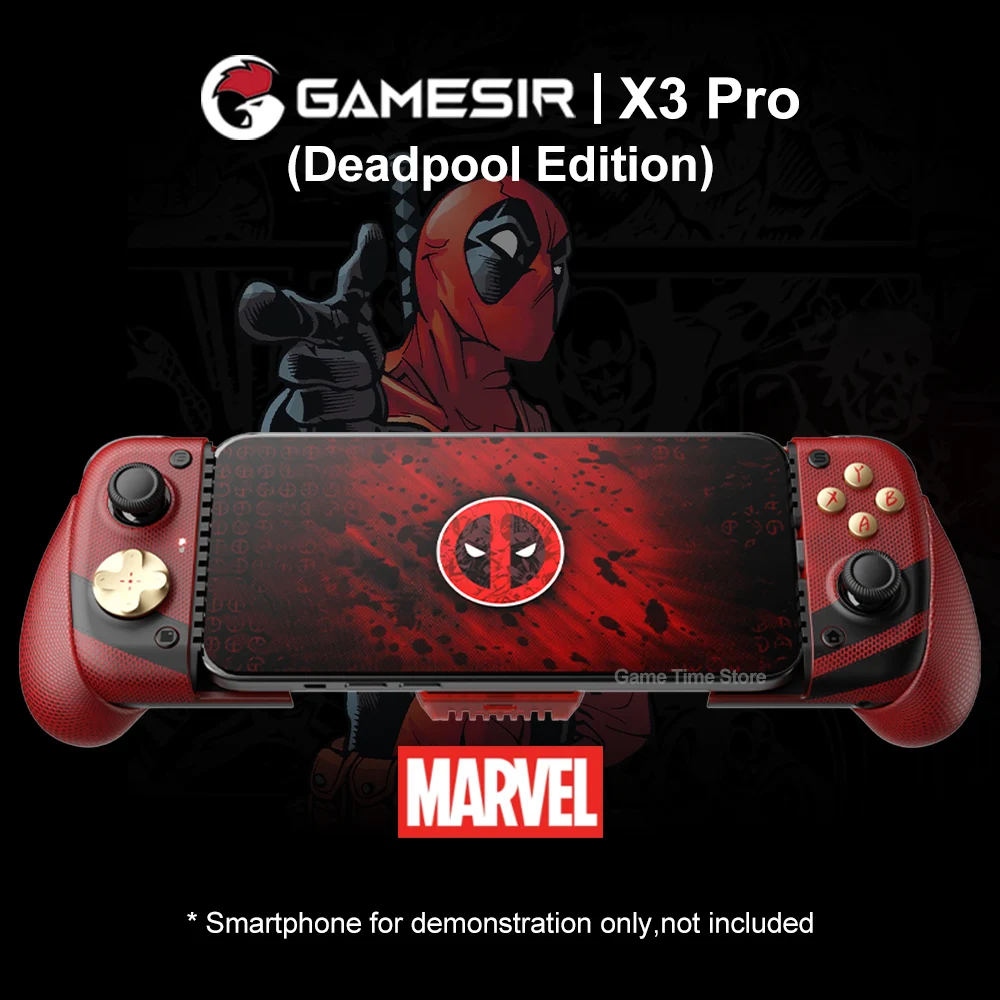 Deadpool Gamesir X3 Pro Gamepad edición limitada de Marvel