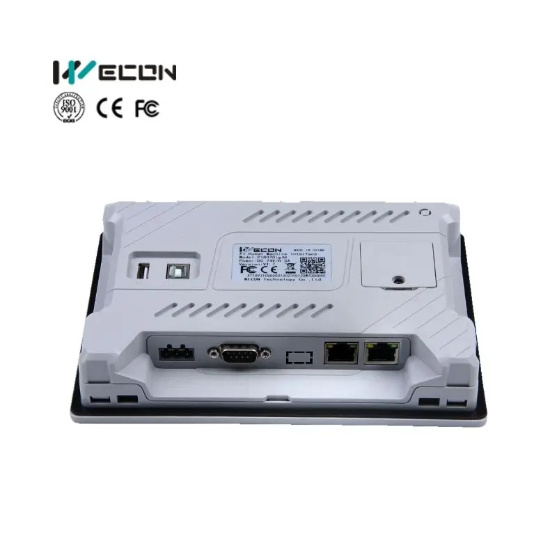 Wecon 7-inch IoT HMI with N Series CPU PI8070ig(N)