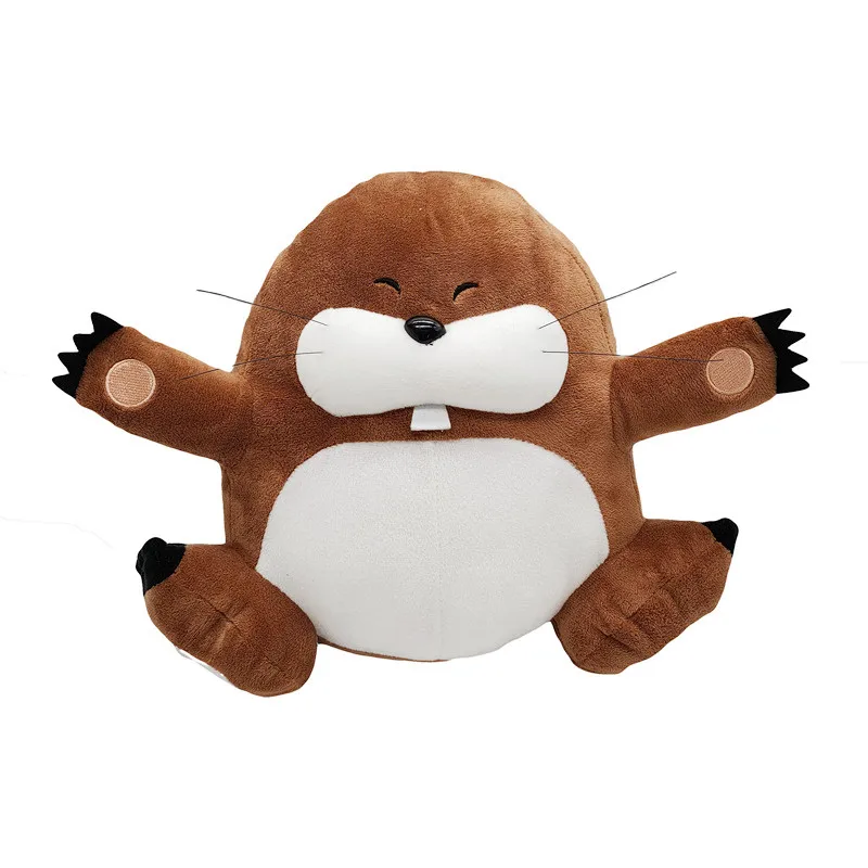 20cm New Monty Mole Plush Toys Cute Soft Stuffed Cartoon Pillow