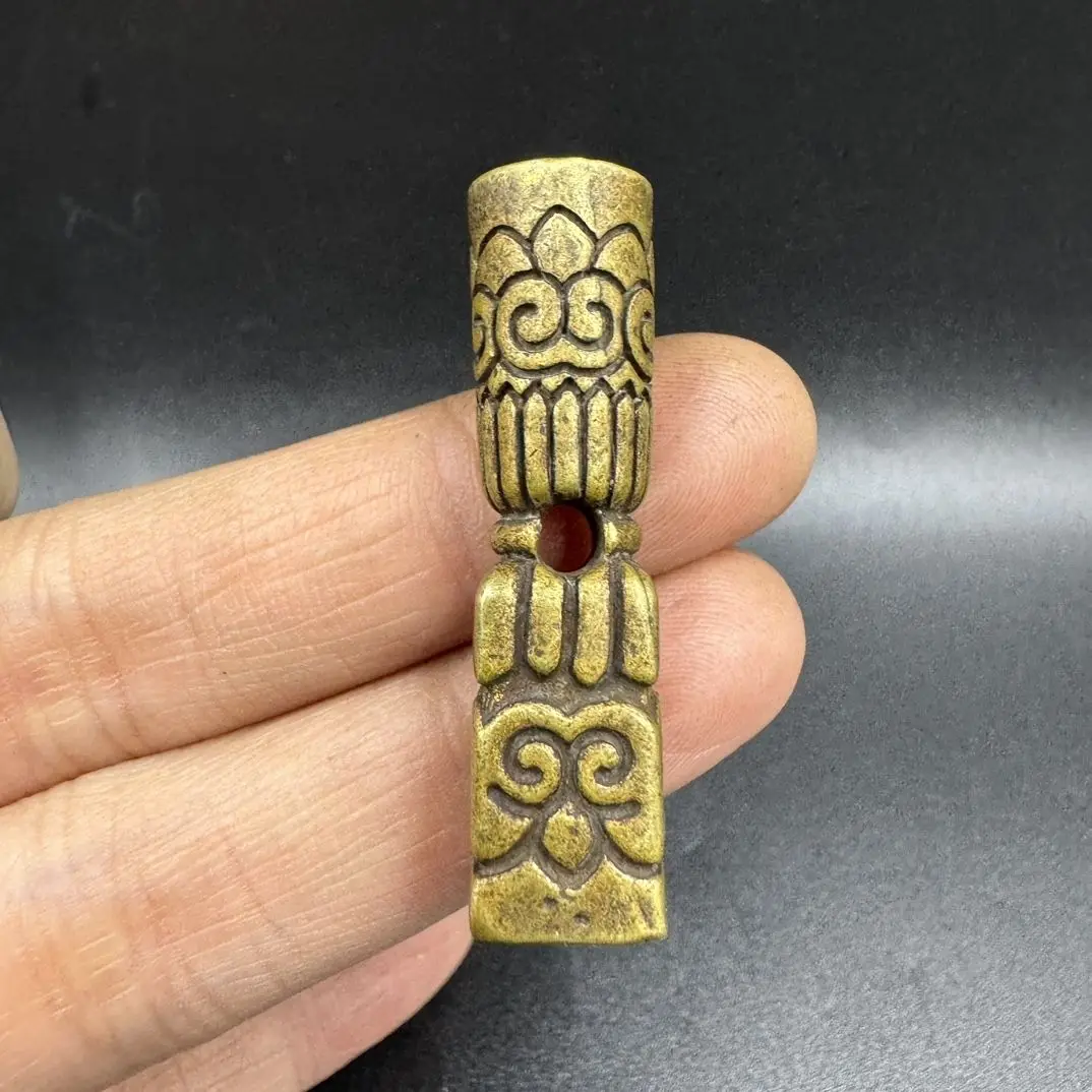 Square round double head Seal Stamp Statue Sculpture Figurines Home Garden Decoration Statues