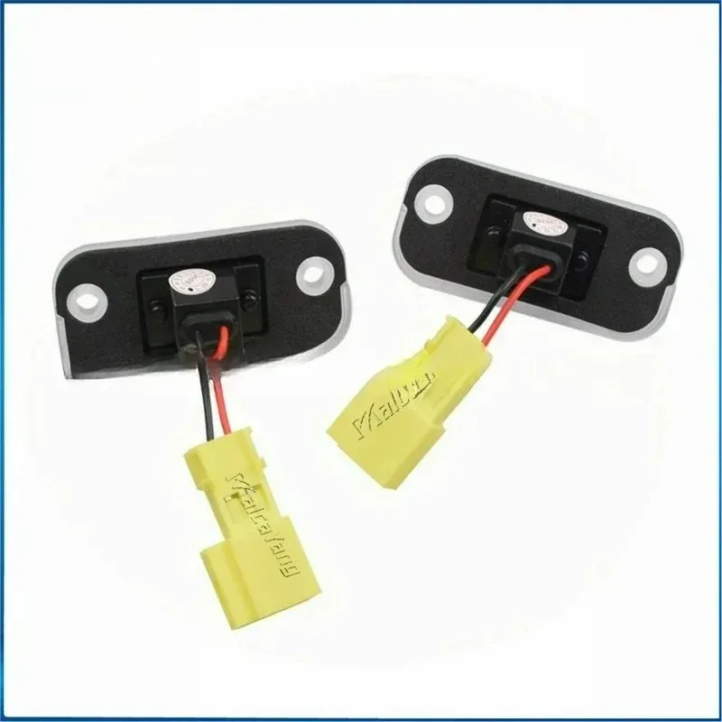 

For A Pair LED License Plate Lamp LED Number Plate Light Car Accessories for Seat Toledo I 1 Mk1 Golf II 2 Mk2 Jetta II 2 Mk2