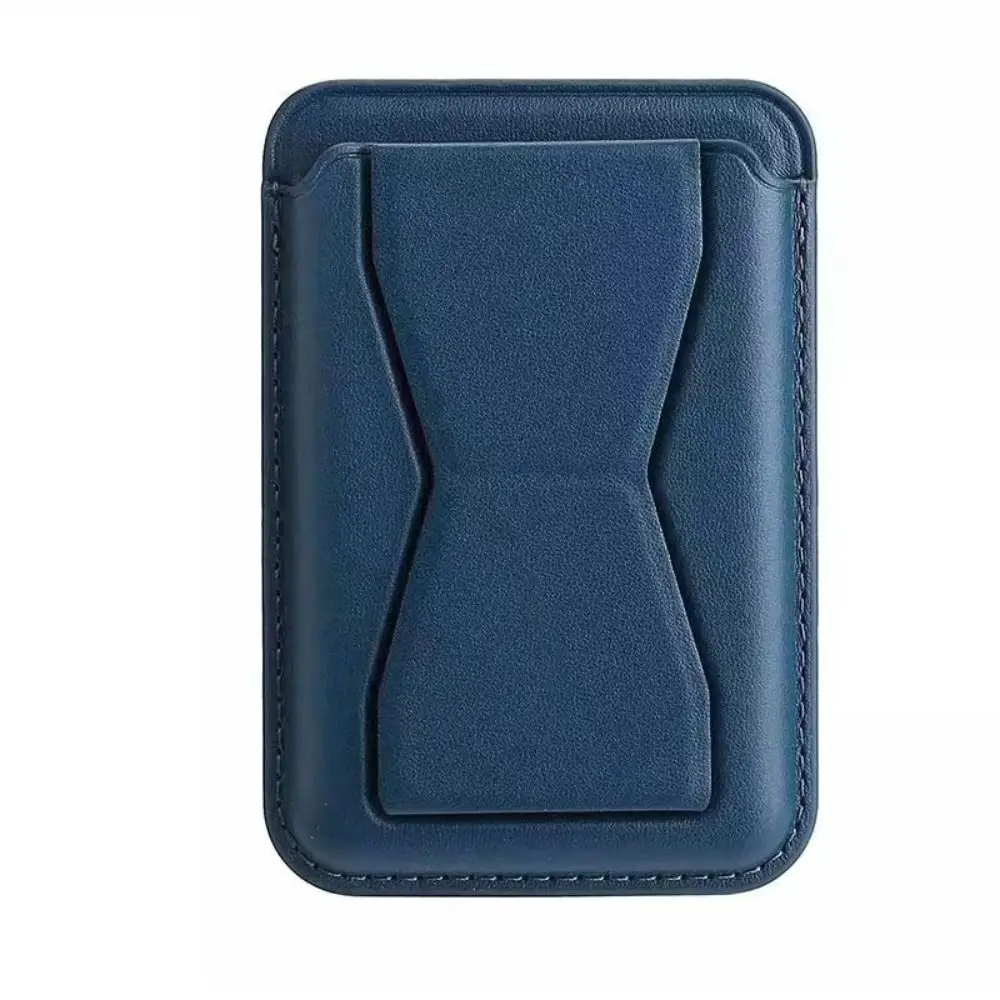For Magsafe Wallet Phone Card Holder Safety Accessories Wallet Case Anti-theft Leather Card Bag for iPhone 15 14 13 ProMax image 3