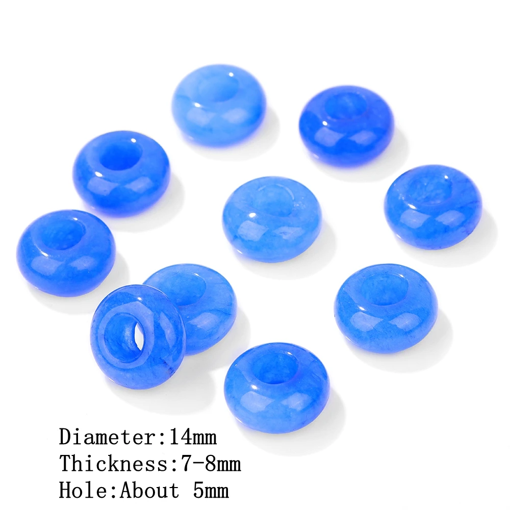 Wholesale Natural Stone Big Hole Beads