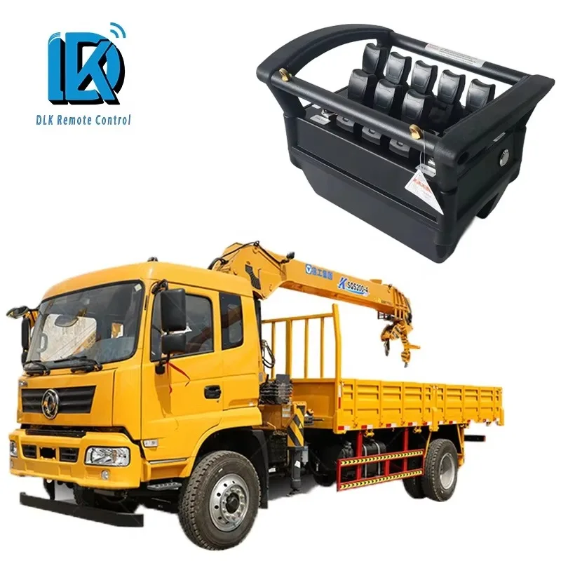 New Trends Industrial Metal Waterproof Wireless Remote Crane Control With 7 Levers Automatic Motor Box 1 Year Warranty