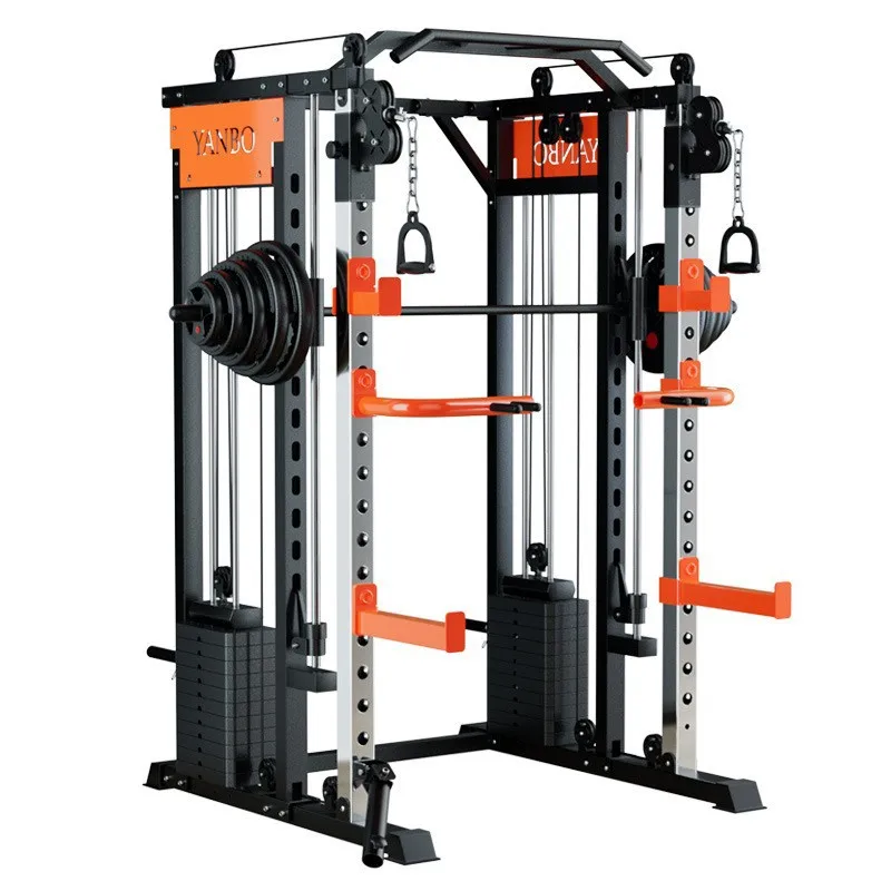 Multi Functional Gym Gym Comprehensive Training Equipment Frame Gantry Bench Press Squat Training Frame One Combination Of