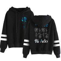 ADO Wish Blue Rose World Tour Merch Men/Women Sweatshirt Long Sleeve Hooded Clothing
